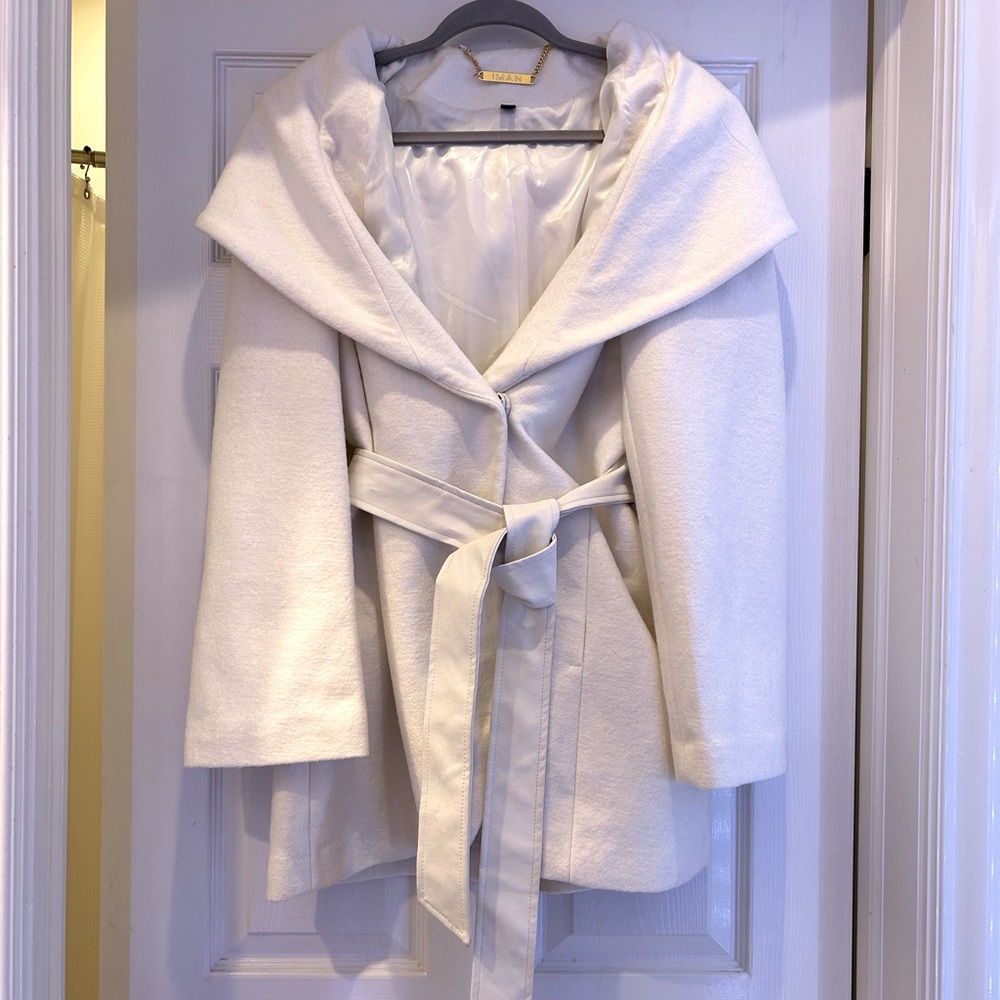 IMAN Dress Coat size XL
